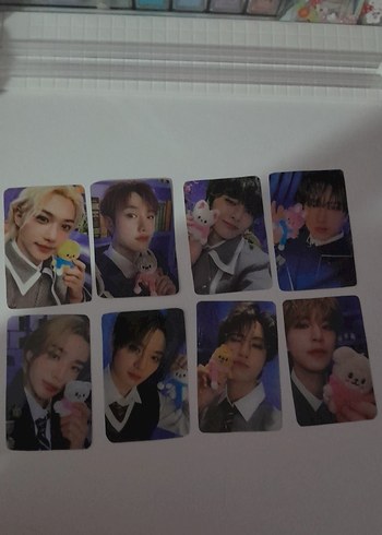 stray kids fanmade photocard seti