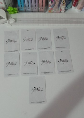 felix arkalı önlü photocard seti - Görsel 2