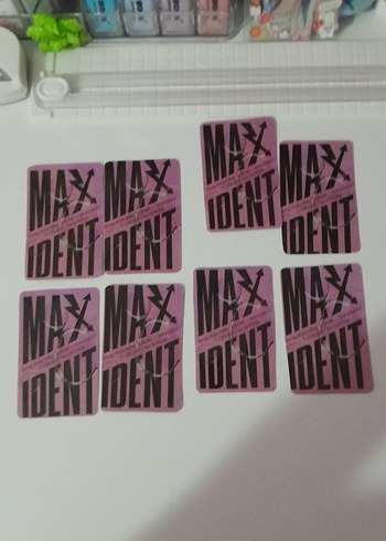 straykids maxident photocard seti arkalı önlü - Görsel 2