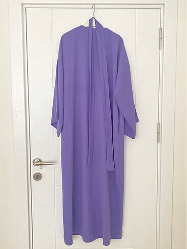 universal Beden mor Renk Abaya