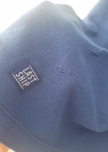 Mavi Denim Yaka Düğmeli Erkek Polo Tişört - Görsel 5