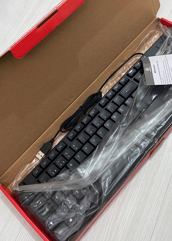 Klavye Siyah Standart YK Design - Görsel 3