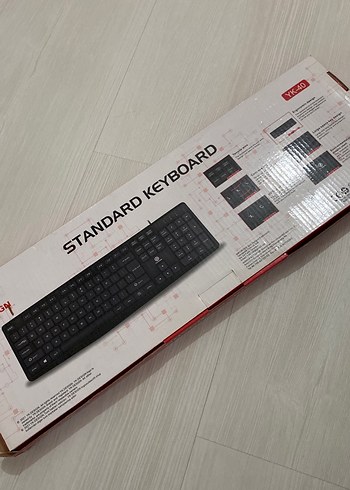 Klavye Siyah Standart YK Design - Görsel 4