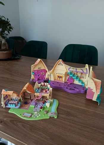 Polly Pocket Mor Renkli Oyun Evi Seti - Görsel 2