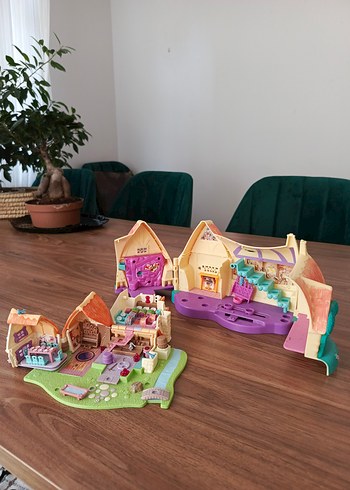 Polly Pocket Mor Renkli Oyun Evi Seti - Görsel 3