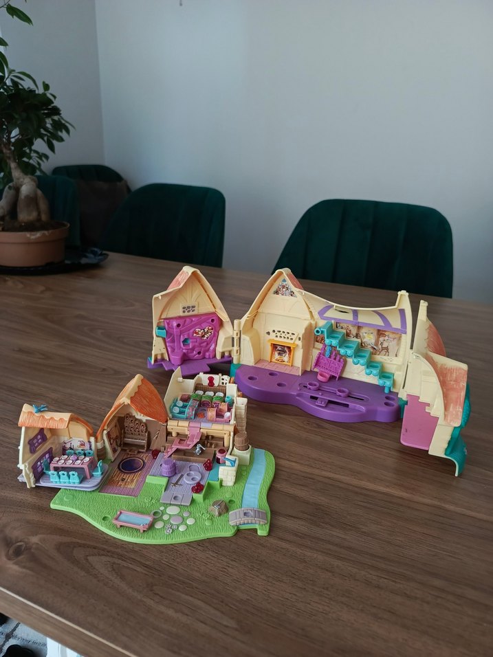 Polly Pocket Mor Renkli Oyun Evi Seti - Görsel 2