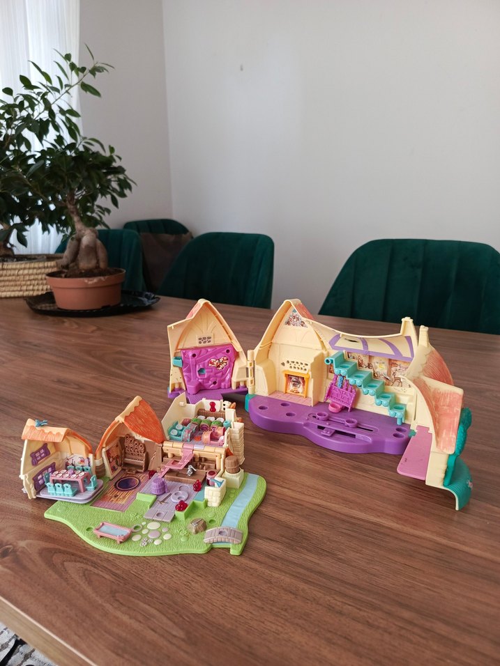 Polly Pocket Mor Renkli Oyun Evi Seti - Görsel 3