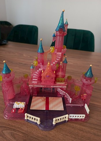 Polly pocket Pembe Renkli Oyuncak Kale - Görsel 3