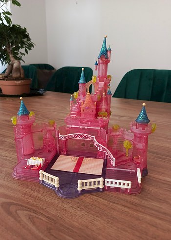 Polly pocket Pembe Renkli Oyuncak Kale - Görsel 2