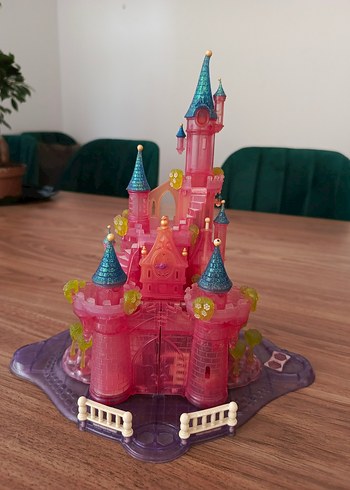 Polly pocket Pembe Renkli Oyuncak Kale - Görsel 4