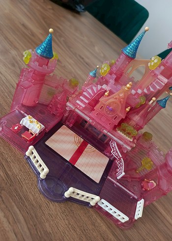 Polly pocket Pembe Renkli Oyuncak Kale - Görsel 5