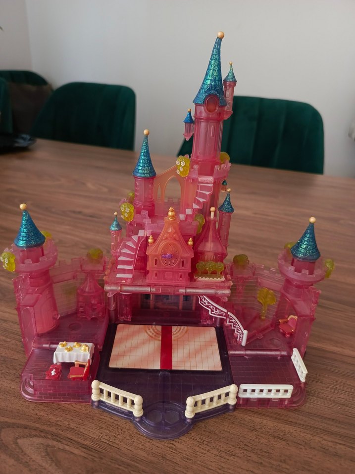Polly pocket Pembe Renkli Oyuncak Kale - Görsel 3