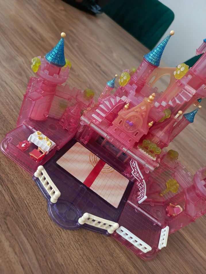 Polly pocket Pembe Renkli Oyuncak Kale - Görsel 5