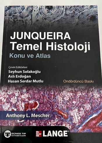 Junqueira Temel Histoloji Konu ve Atlas Kitabı