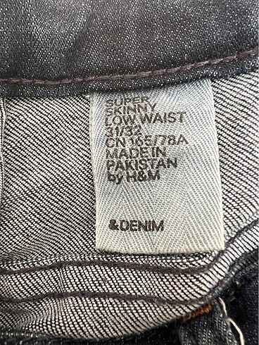 44 Beden H&M marka 44 beden pantolon
