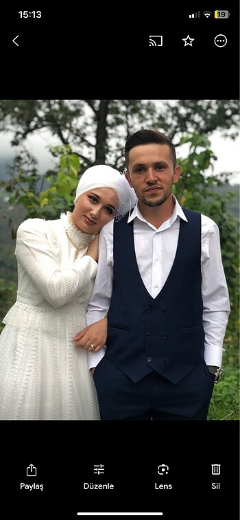 Diğer Tesettür Nikah elbisesi