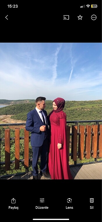 Kurmuş kına gecesi elbisesi
