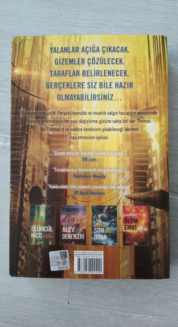 Labirent Virüs Kodu - James Dashner - Görsel 2