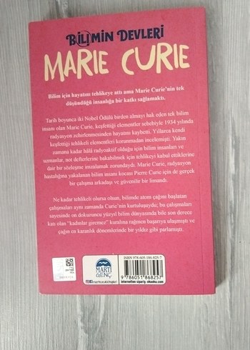 Bilimin Devleri Marie Curie Kitabı