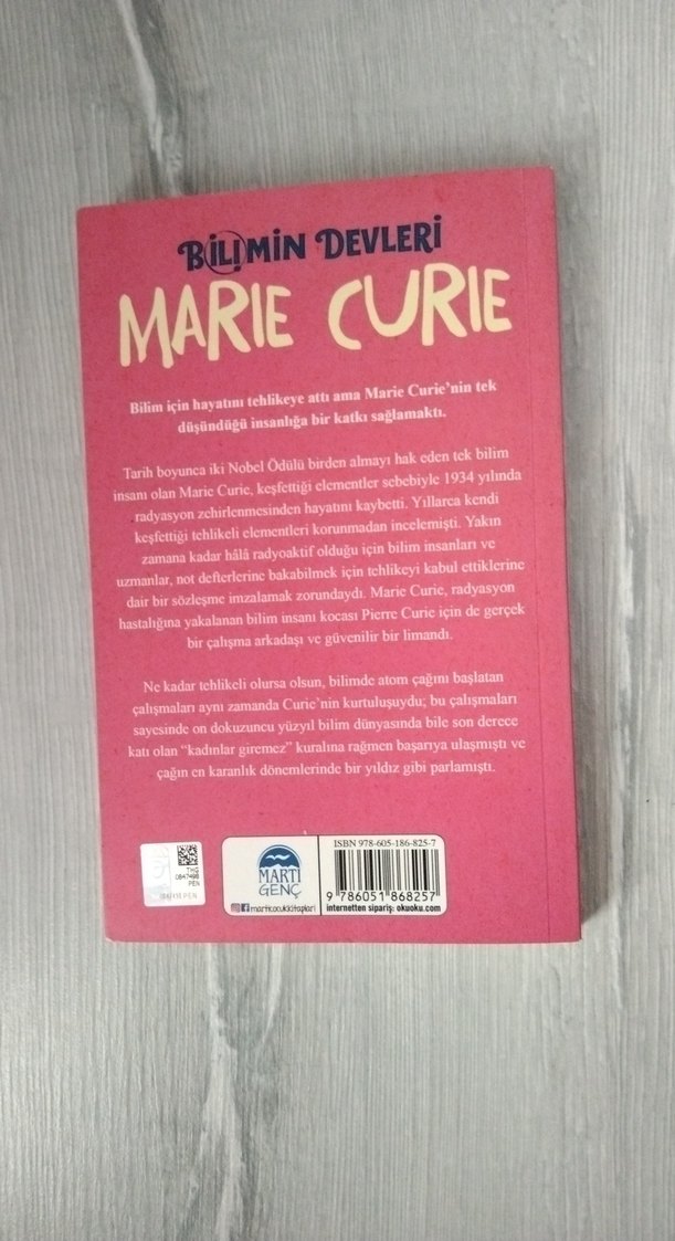 Bilimin Devleri Marie Curie Kitabı - Görsel 2