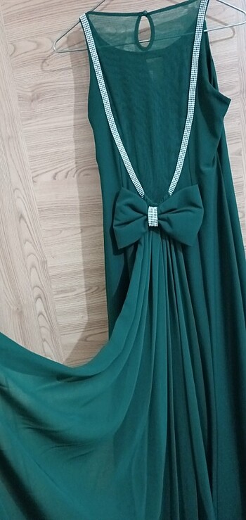 Abiye elbise Yeşil  - Görsel 5