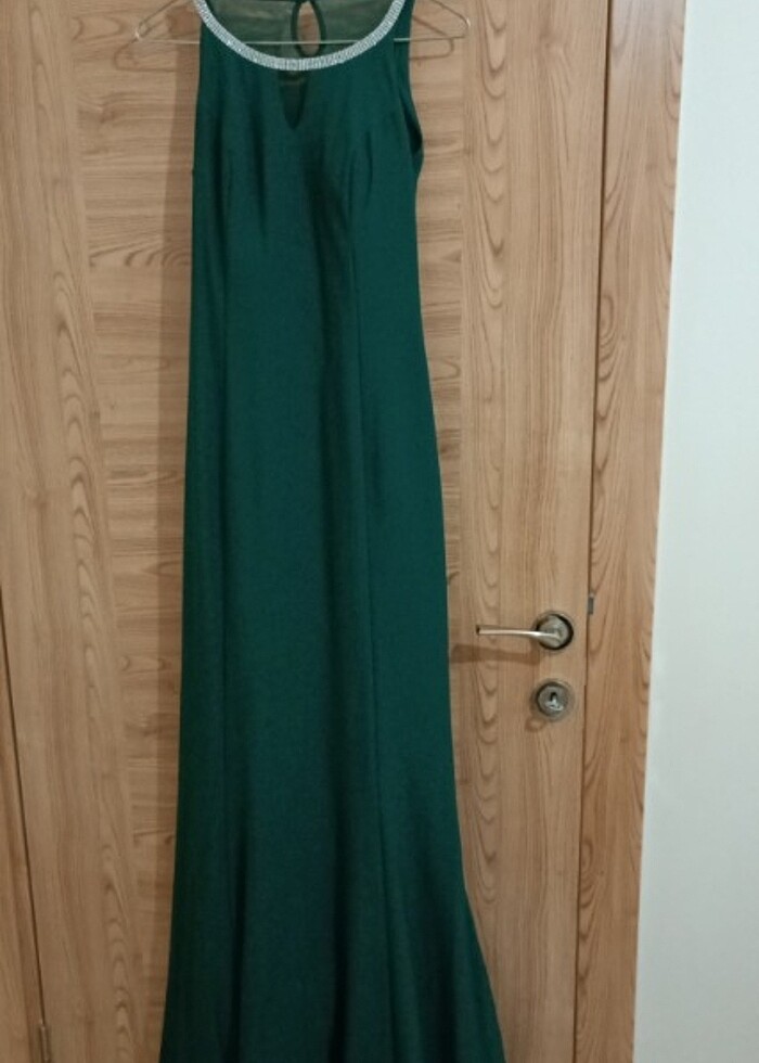 Abiye elbise Yeşil  - Görsel 2
