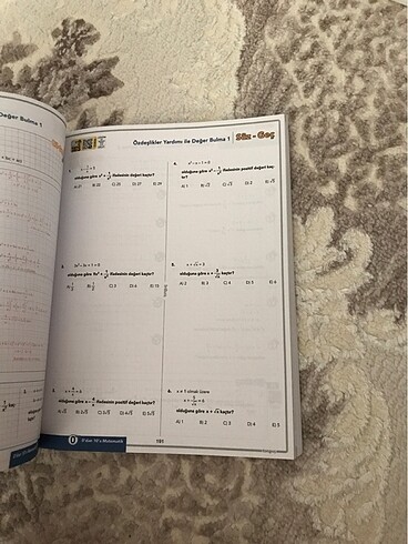  10.sınıf matematik test kitabı