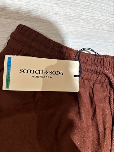 27 Beden Scotch&Soda Kahverengi Şort