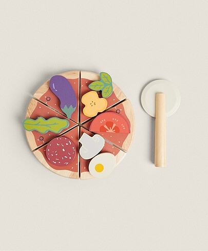 Zara Home Oyuncak Ahşap Pizza
