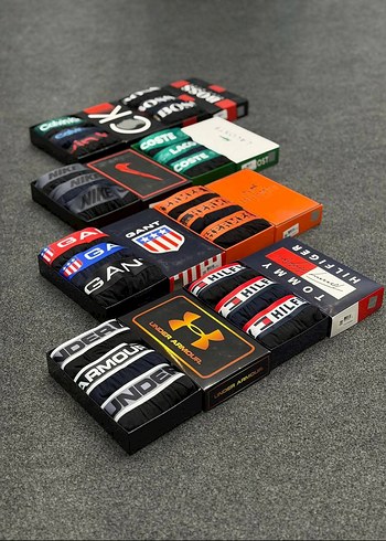 Erkek Çok Renkli Baskılı Mini Boxer - Görsel 2