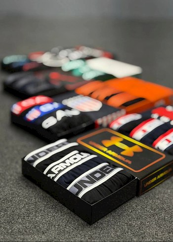 Erkek Çok Renkli Baskılı Mini Boxer - Görsel 3