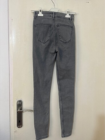 xs Beden gri Renk Zara kot pantolon