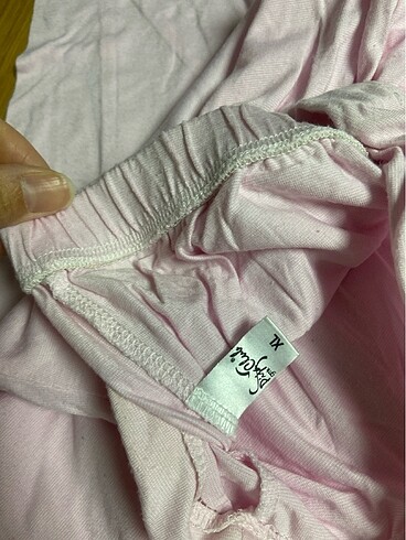xl Beden pembe Renk Hamile pijama takımı