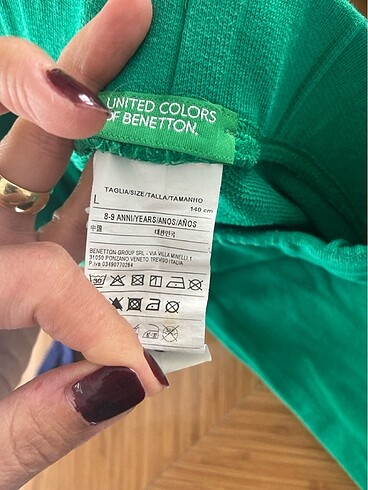 8 Yaş Beden Benetton eşofman