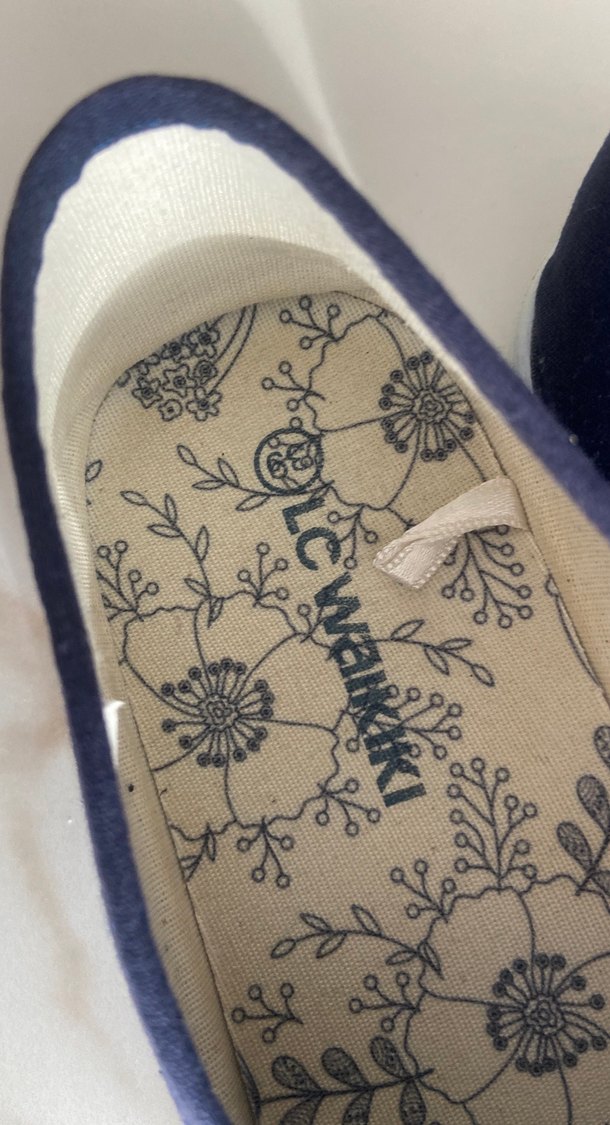 Lacivert Kadın Dolgu Topuklu Espadril - Görsel 3