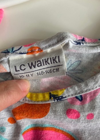 Çiçekli Renkli Kız Çocuk Elbisesi - Görsel 2