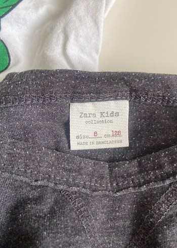 Gri Erkek Çocuk Uzun Kollu Pamuklu Tişört 2 si beraber - Görsel 3