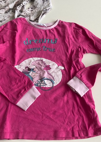 Kızlar için Uzun Kollu Baskılı sweetler 2 si beraber - Görsel 4