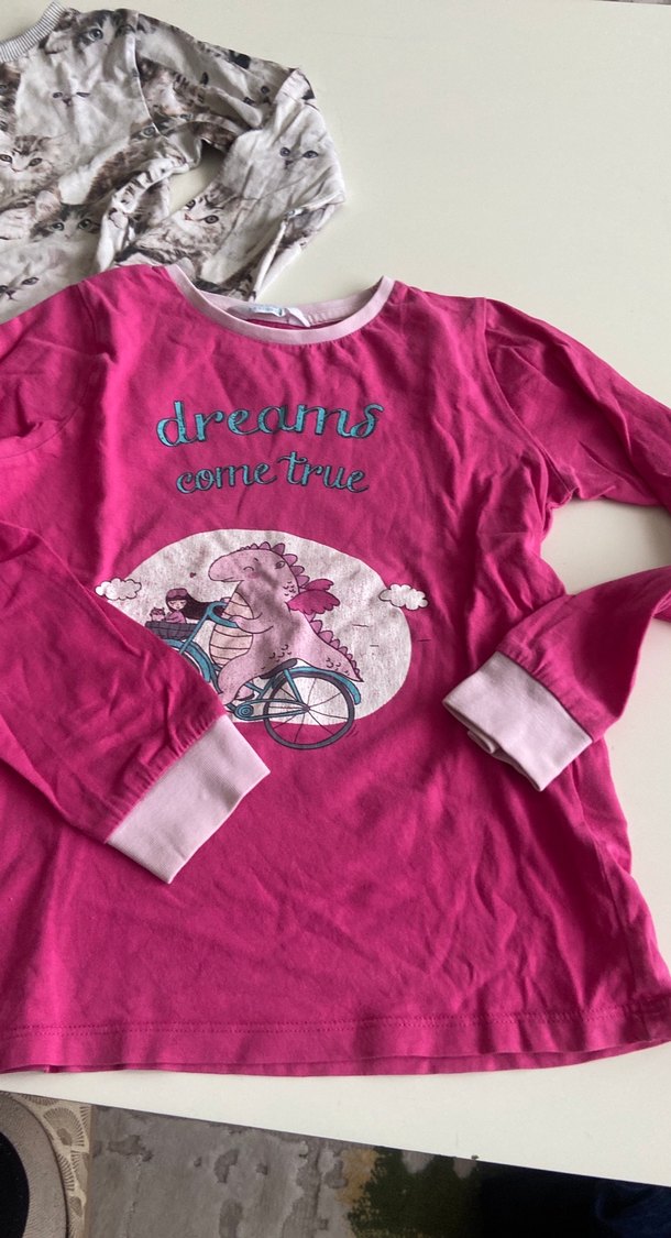 Kızlar için Uzun Kollu Baskılı sweetler 2 si beraber - Görsel 4