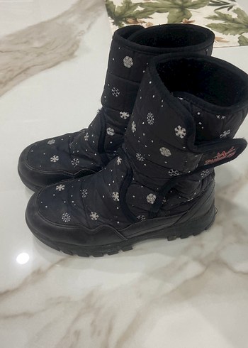 Unisex Çocuk Siyah Tokalı Bot - Görsel 2