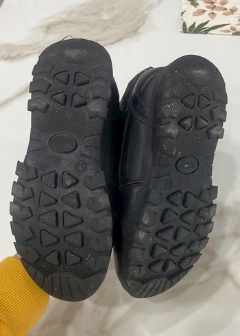 Unisex Çocuk Siyah Tokalı Bot - Görsel 7