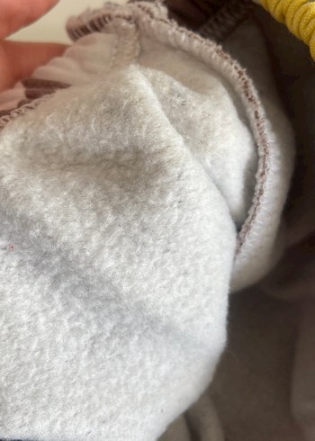 5 Yaş Beden Kız Çocuk Kahverengi Çiçek Desenli Tayt ve eşofman 2 adet
