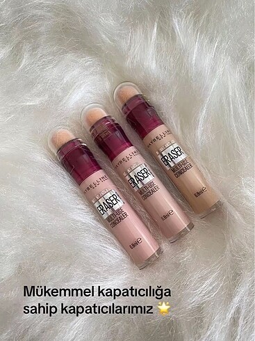 Maybelline eraser süngerli kapatıcı