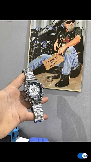 Sıfır Türkiye?de tek otomatik görünümlü pilli saat