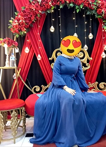 Şifon kuşaklı elbise