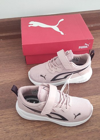 27 Beden pembe Renk Puma Kız Çocuk Pudra Spor Ayakkabı