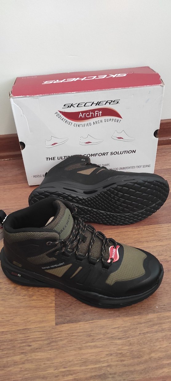 Kahverengi Kamuflaj Desenli Bağcıklı Outdoor Bot - Görsel 4