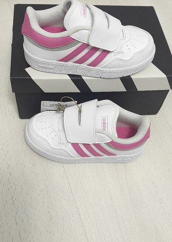 Kız Çocuk Pembe Cırt Cırtlı Spor Ayakkabı - Görsel 2