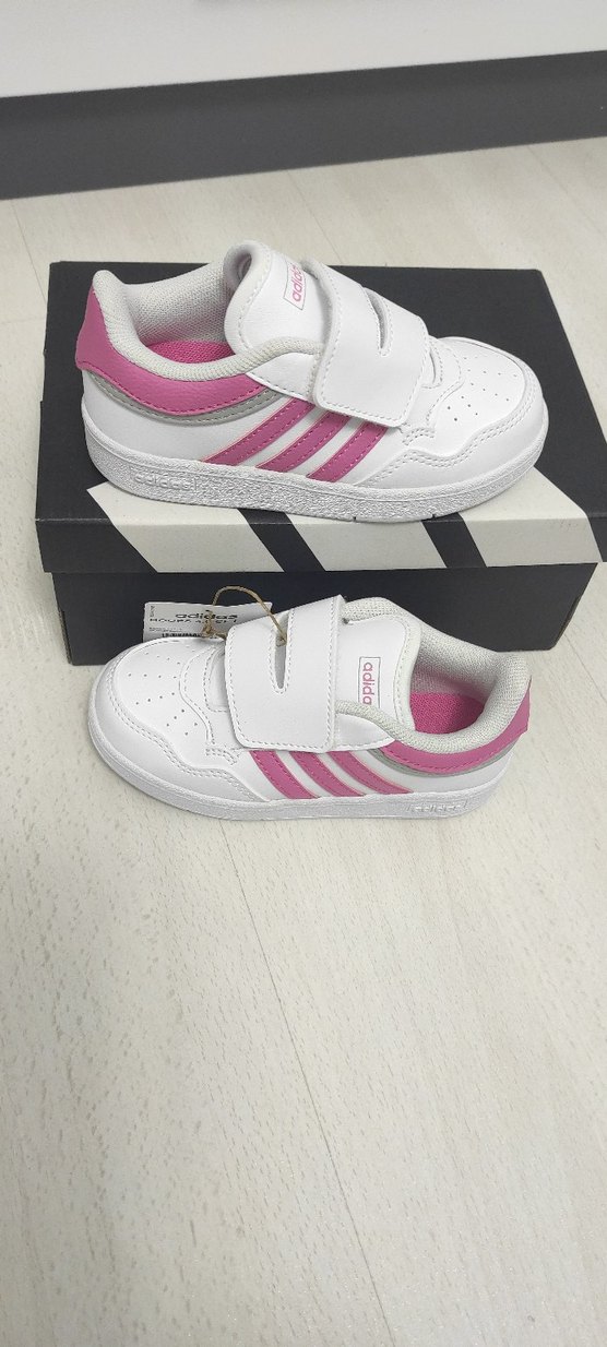 Kız Çocuk Pembe Cırt Cırtlı Spor Ayakkabı - Görsel 2