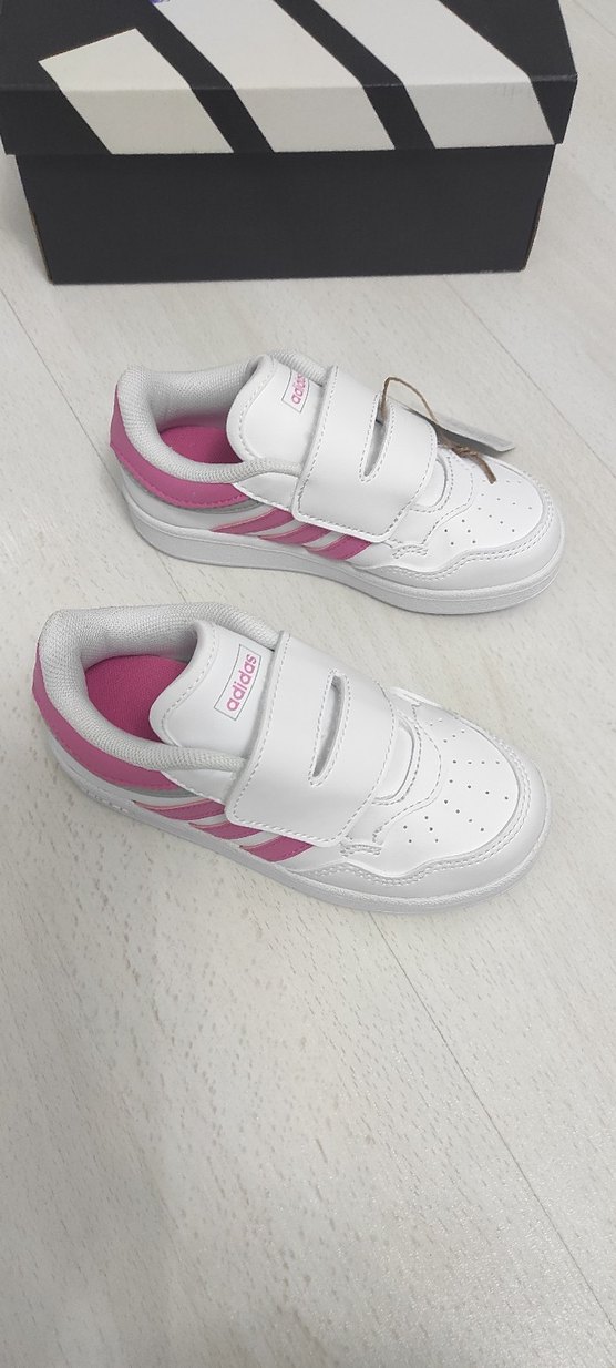 Kız Çocuk Pembe Cırt Cırtlı Spor Ayakkabı - Görsel 3